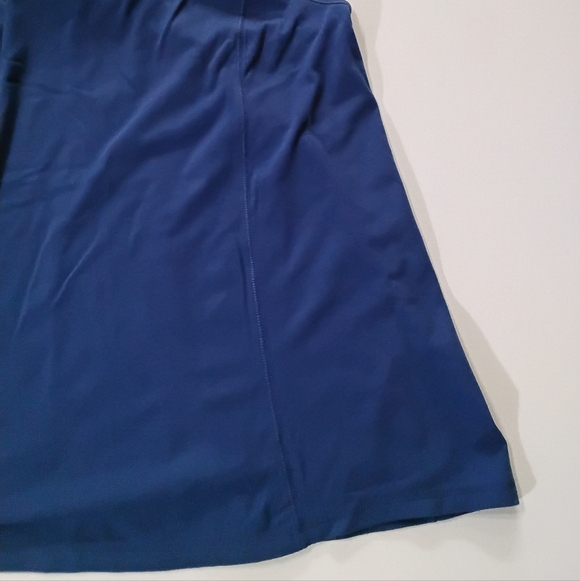 Livi Racerback Tank Top Womens Size 18/20 Blue Flare Hem - Picture 4 of 8